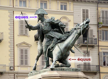 Eques vs Equus: notice the difference!