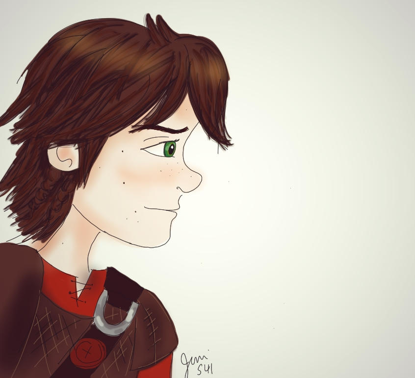 Hiccup Sketch Recoloured by Jenni41 on DeviantArt