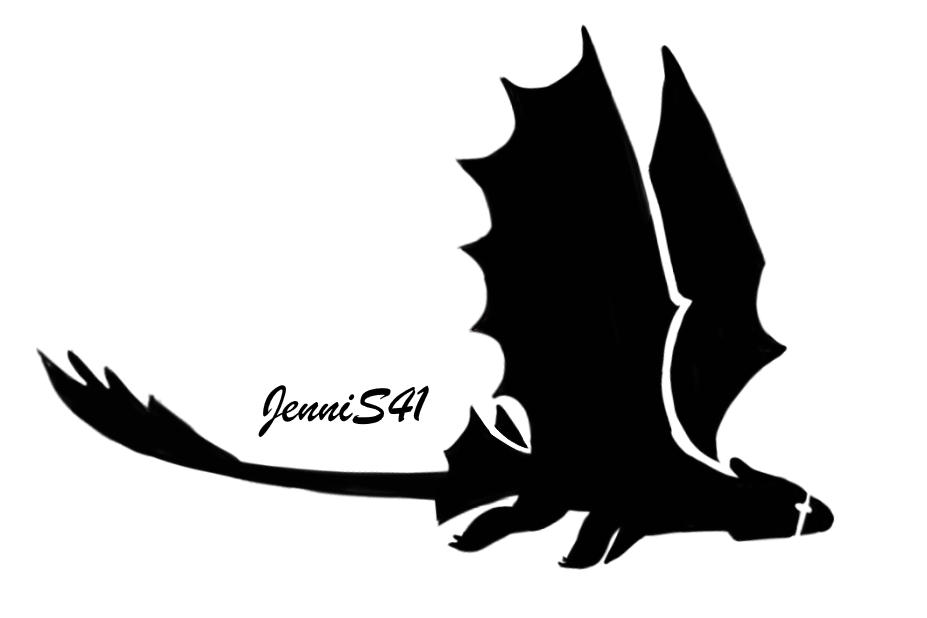 Toothless Stencil By Jenni41 On DeviantArt