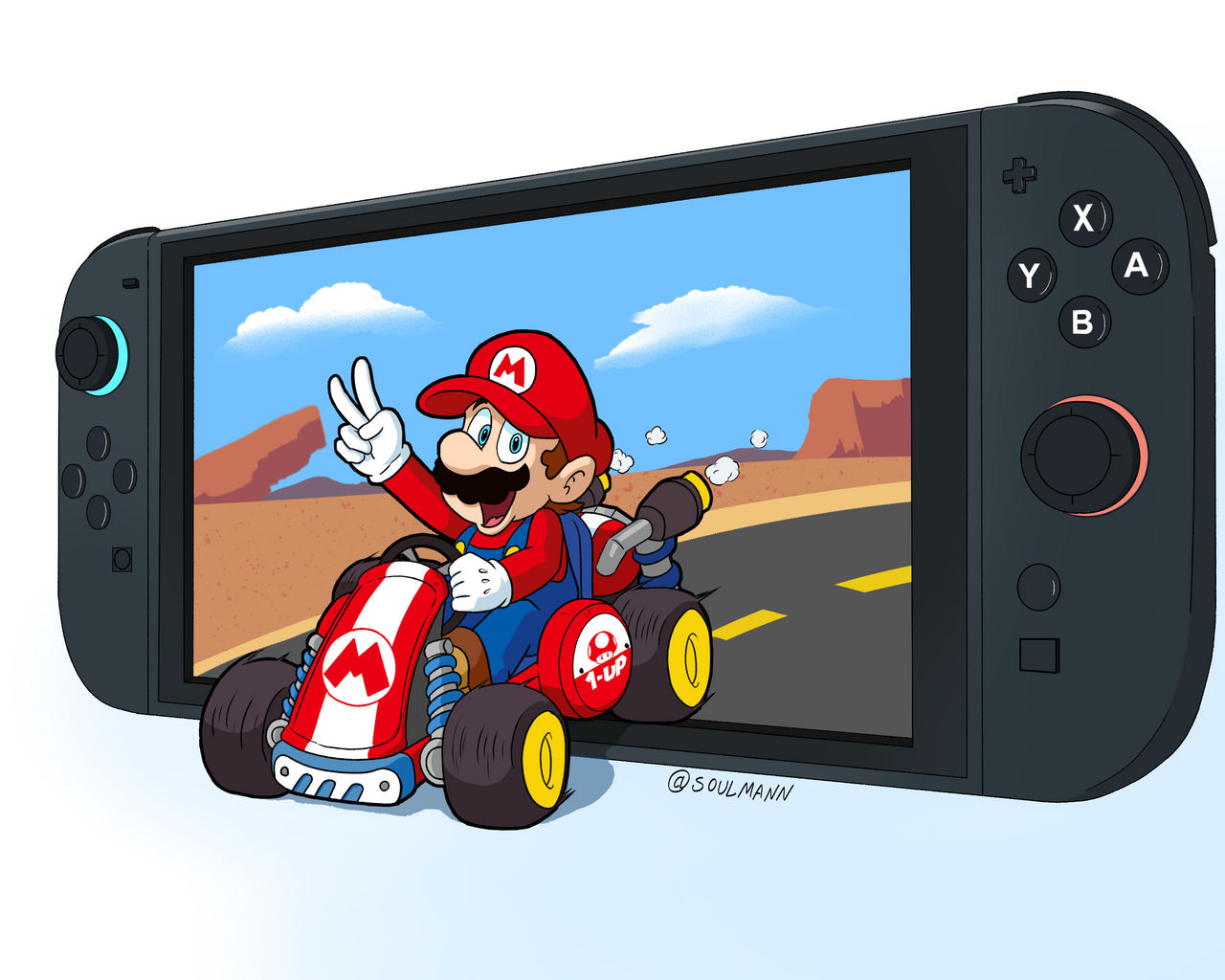 Switch 2 Mario Model Nintendo Switch 2 by MARIOZXfa on DeviantArt