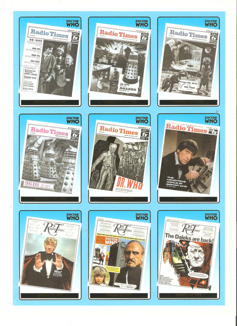 dr who radio times set 1 by sv7who on DeviantArt