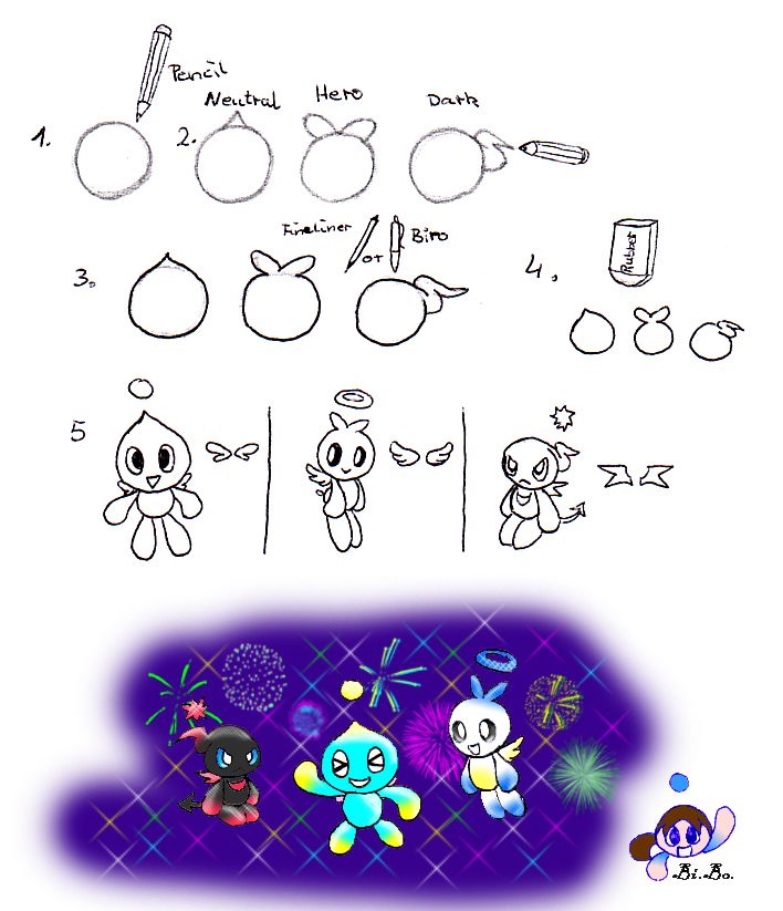 How To Draw Chao By Shadowgirlfan On Deviantart