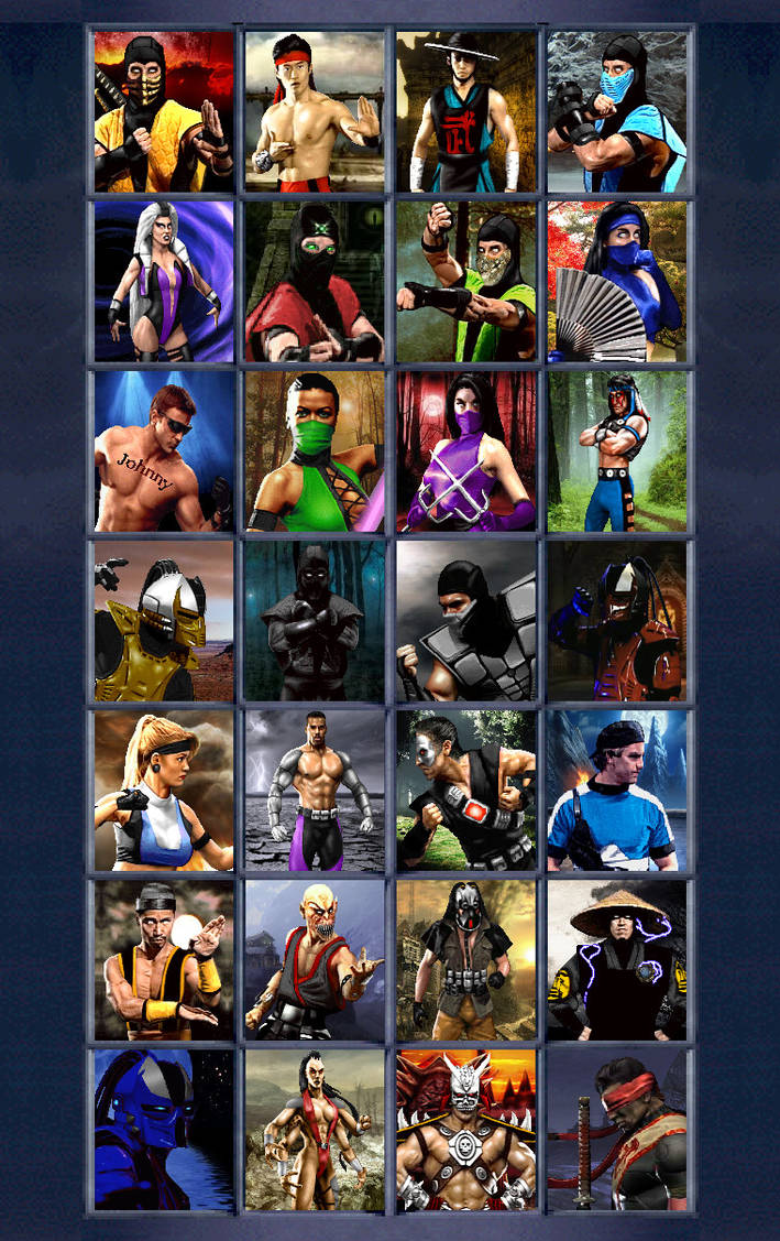 MK9 roster by Kakarotho on DeviantArt
