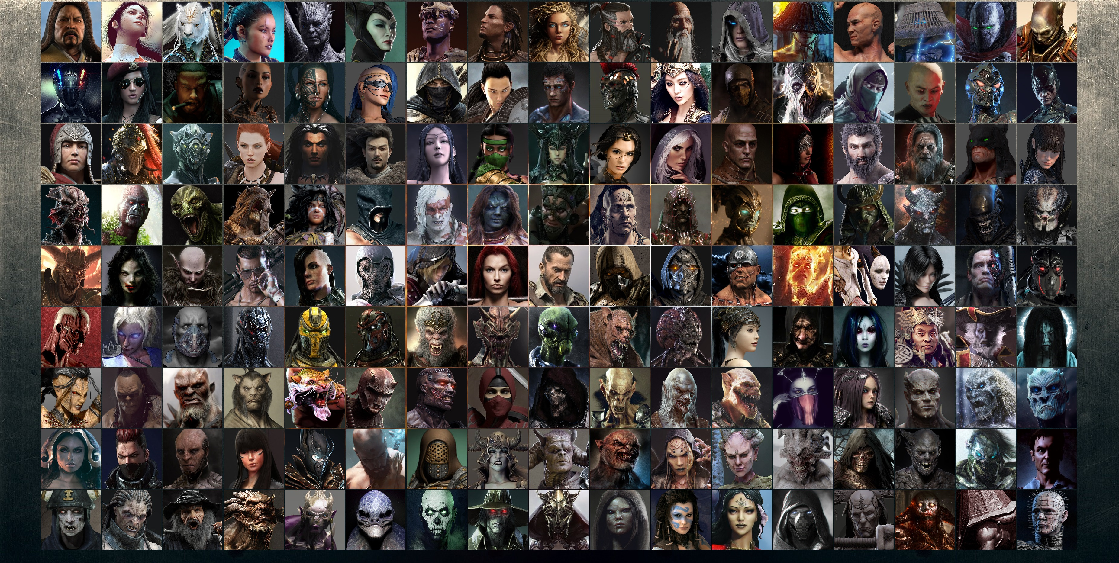 Mortal Kombat 11 Character Select Screen by Kakarotho on DeviantArt