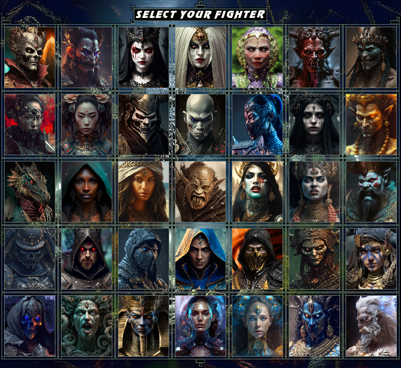 Mortal Kombat 11 Character Select Screen by Kakarotho on DeviantArt