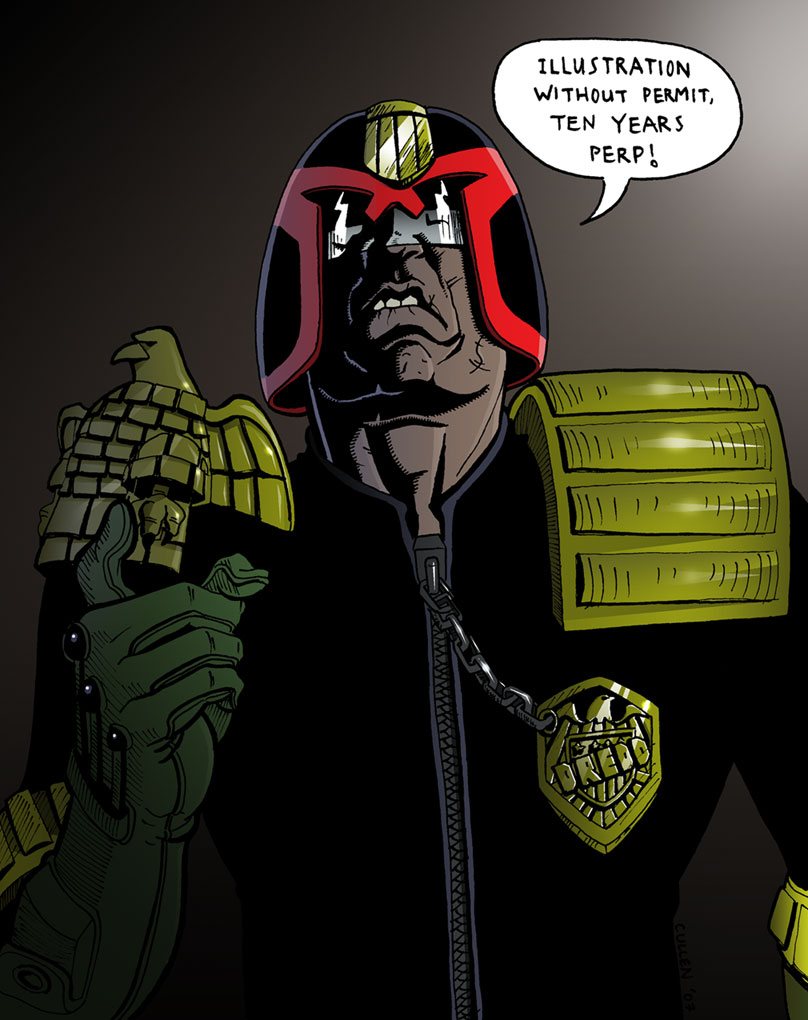 Joe Dredd Colours