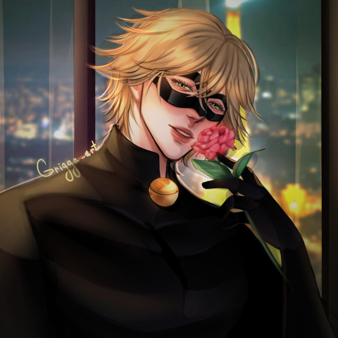 Cat Noir fanart by GriggaArt on DeviantArt