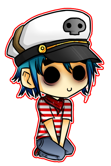 2-D chibi