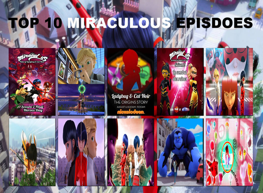 My Favorite - least Miraculous Character list [RD] by Oliviamb1 on  DeviantArt