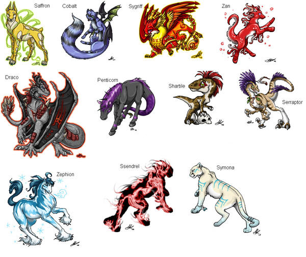 Pathfinder Pets More Pets by FelixFoxxy on DeviantArt
