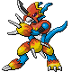 Flamedramon sprite