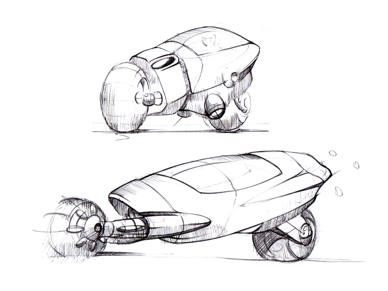 Motorbike concept sketches