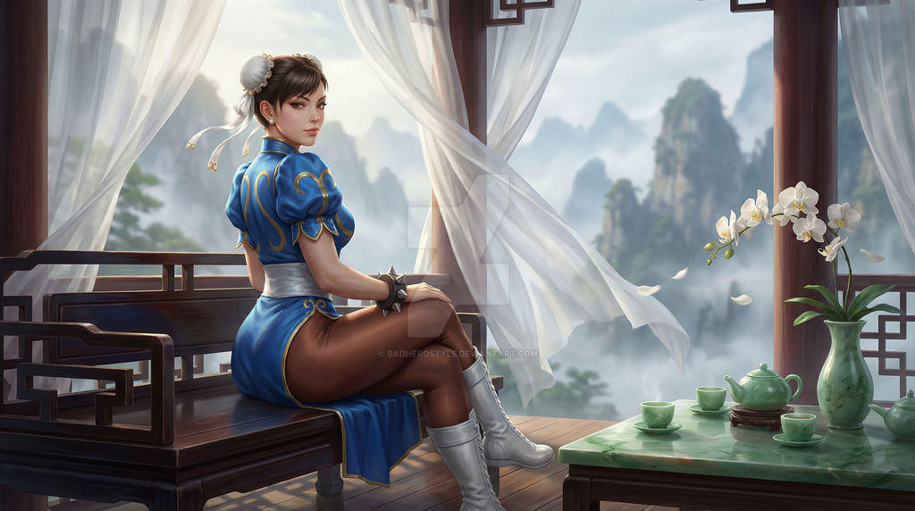 Chun-Li | Street Fighter by BadHeroStyle on DeviantArt