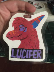 lucifer badge