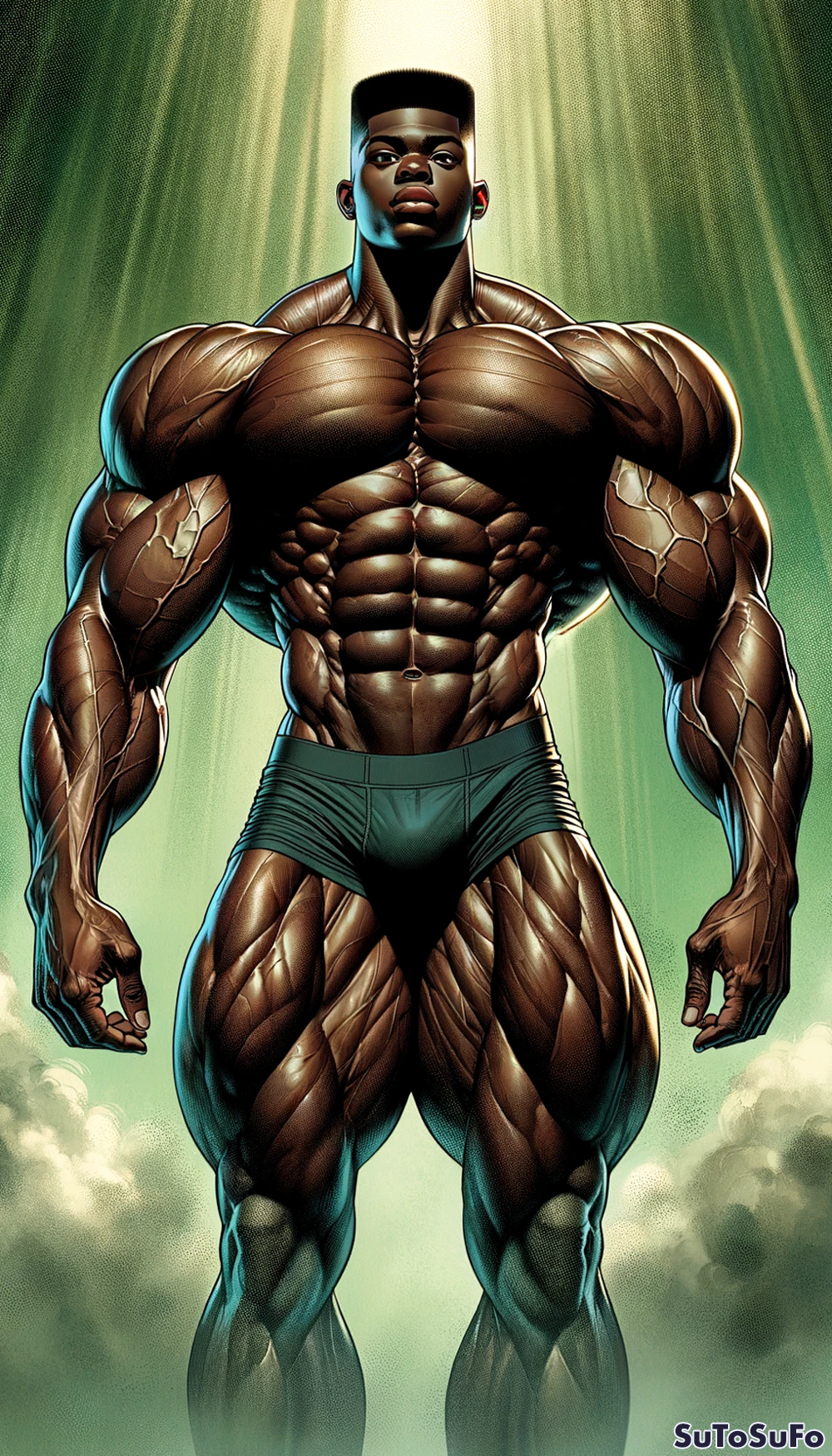 Buff Man Evolution Evolution by sutosufo on DeviantArt