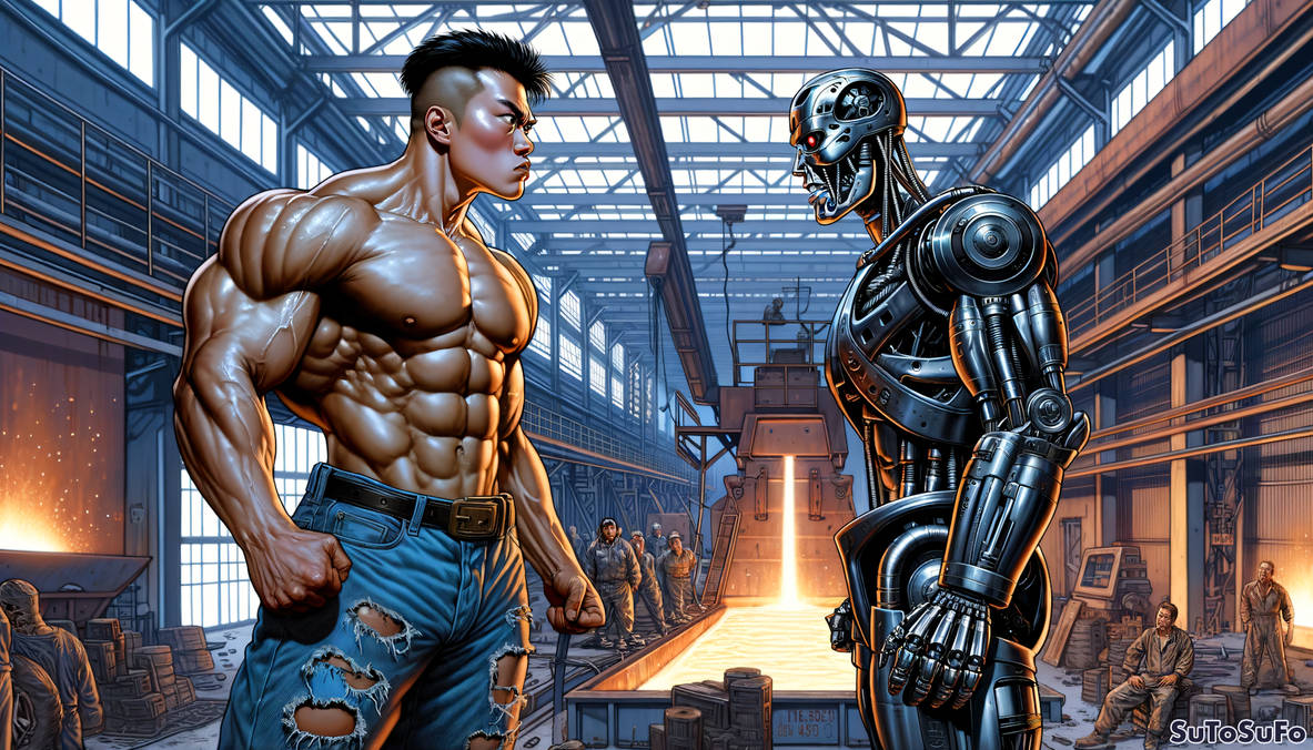 Buff Terminator Poor Terminator by sutosufo on DeviantArt