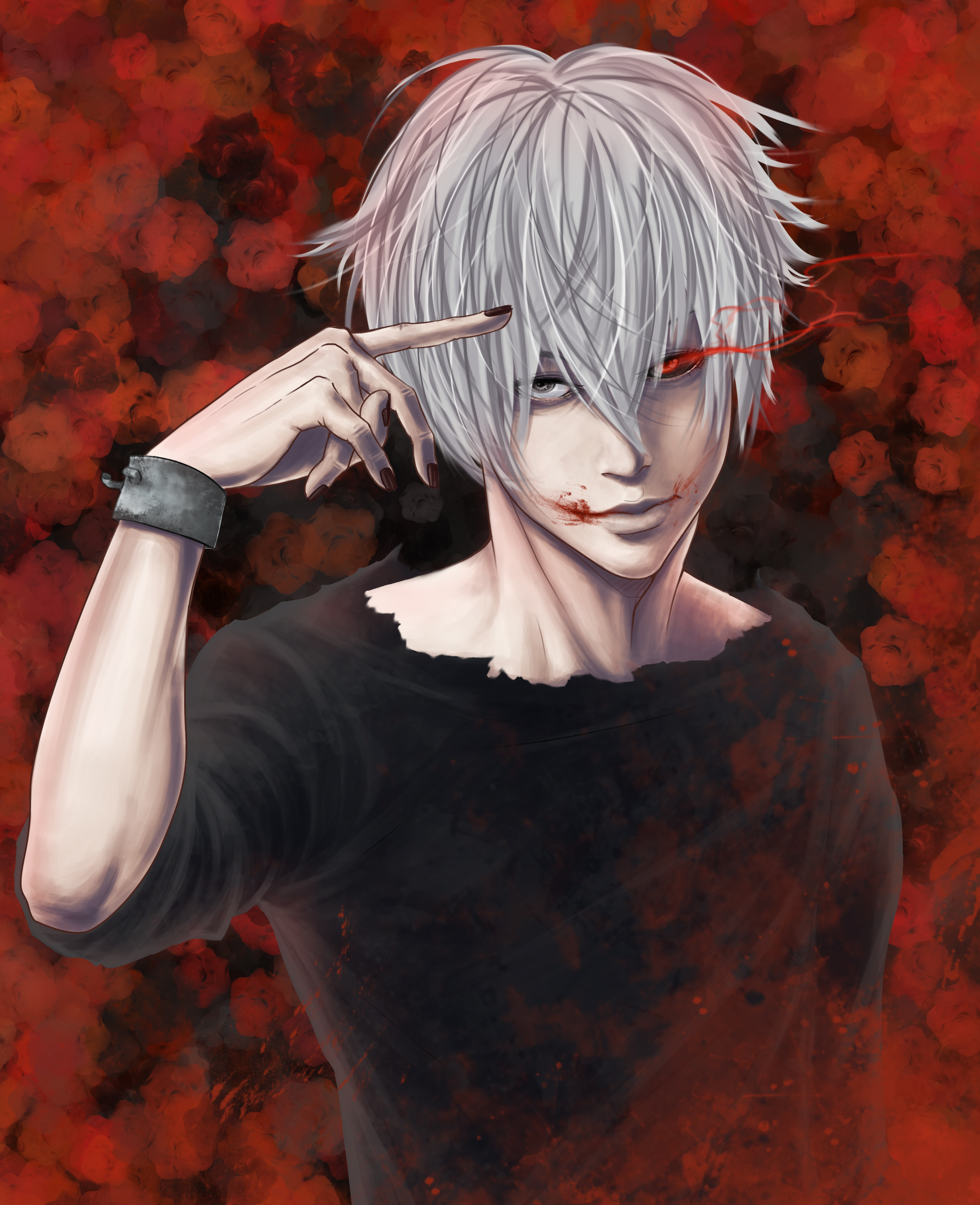 Kaneki, Tokyo Ghoul Artwork