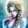 Elsa Frozen fan art