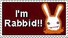 Rabbid Stamp by CaptainCheezmo