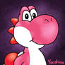 Pink Yoshi (Digital Painting)