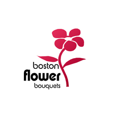 Boston flower buquet logo