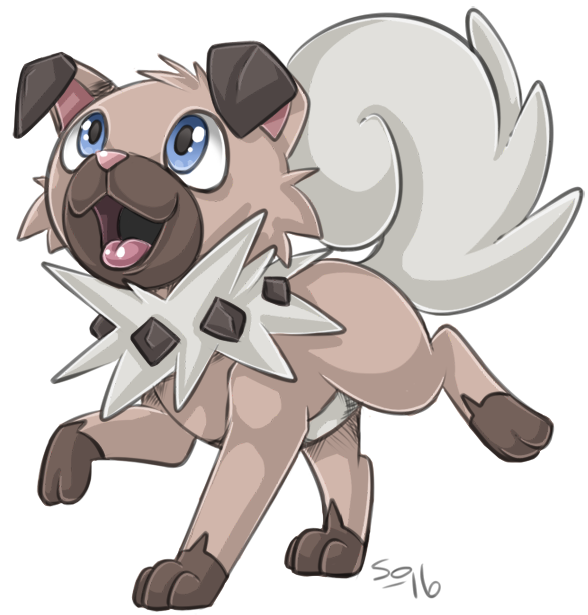 Rock Ruff Modles Rockruff by BUBBLE89 on DeviantArt