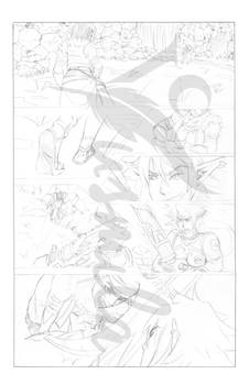 Manga Sketch Sample Page