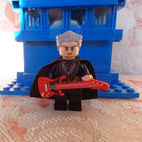 Custom Made Twelfth Doctor Lego With Guitar