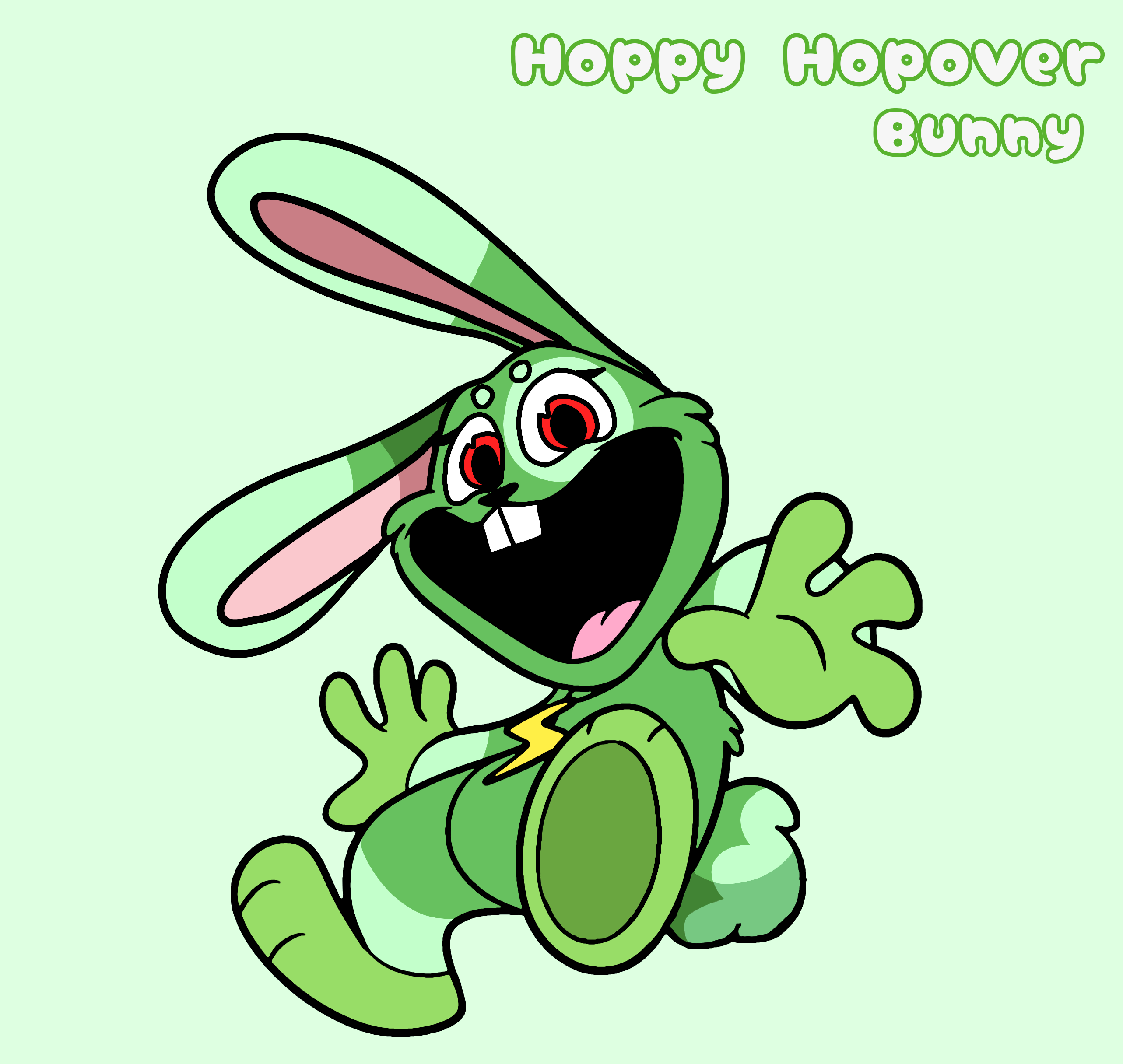Smiley Critters Raceser Rabbit Smiling critters redesign. by Olivernogender on DeviantArt