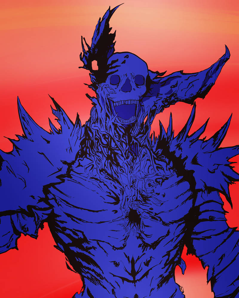 Buff skeleton by Daisaga on DeviantArt