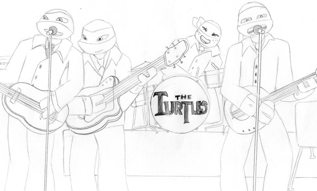 the beatles - the turtles by i-love-leo on DeviantArt