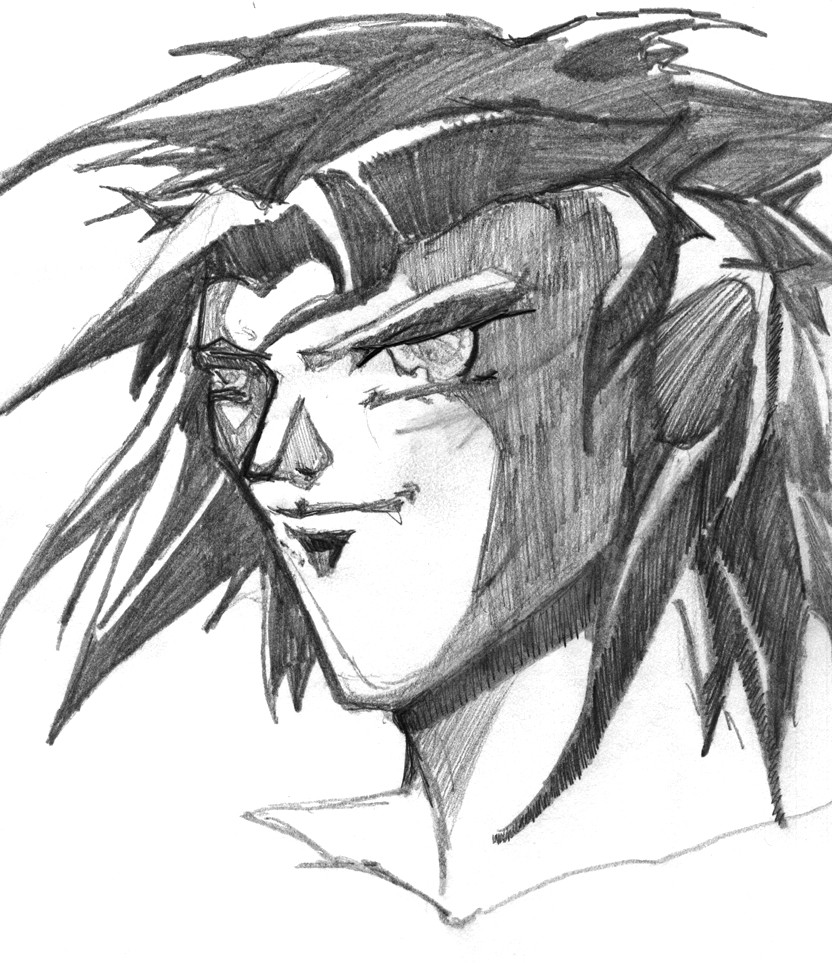 Frumpy-style anime guy by frumpy on DeviantArt