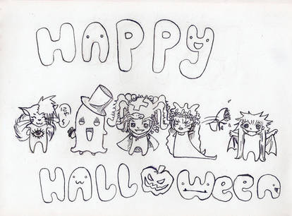 Malice Mizer Halloween sketch