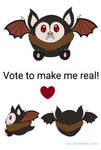 Open Squishable Ahool Bat by HayleySkellington