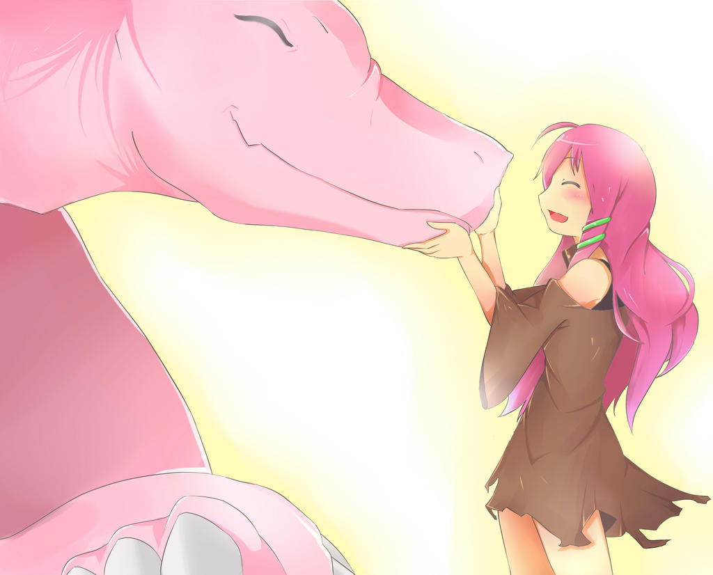 The Summoner,Cattleya with her Dragon