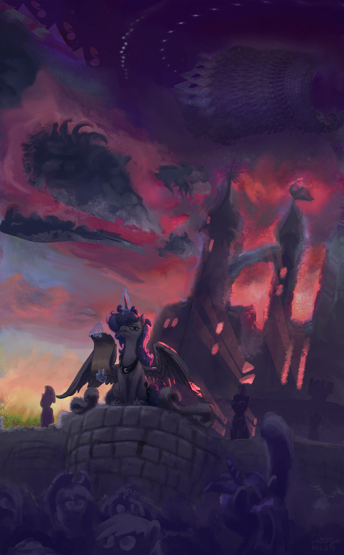 Distinctive royal routine by Ciborgen on DeviantArt