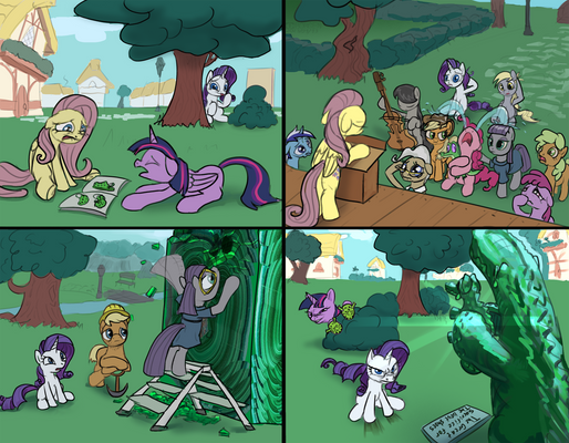 Rarity's plan gone wrong