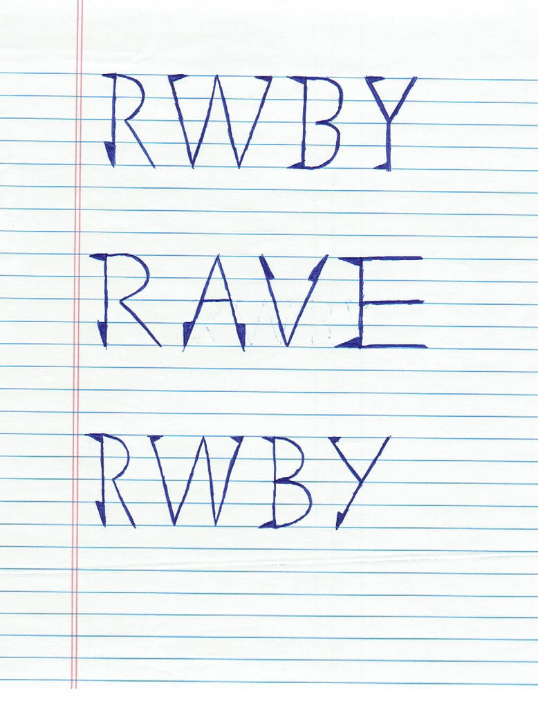 RWBY and RAVE (ink) by Vir-Maximus on DeviantArt
