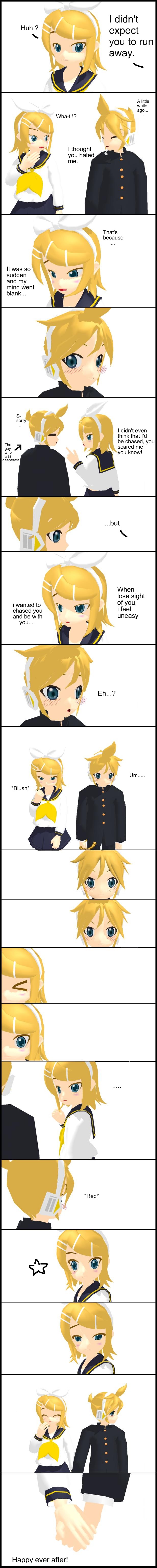 MMD Rin x Len Comic