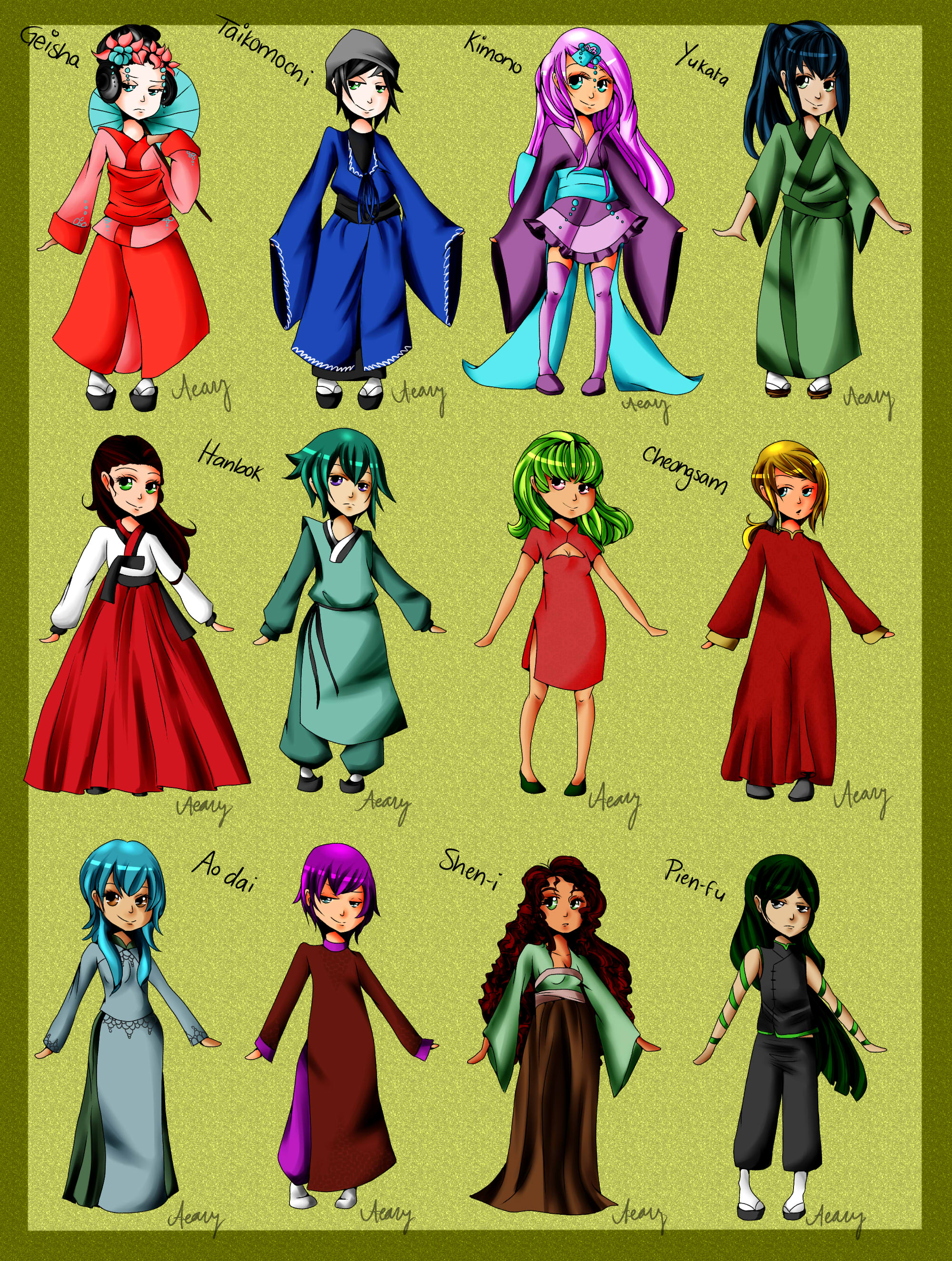 Adoptables: Asian Themed [CLOSED]