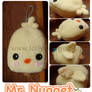 Mr Nugget the duckling plushie