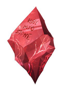 {121} Ruby MYO Stone