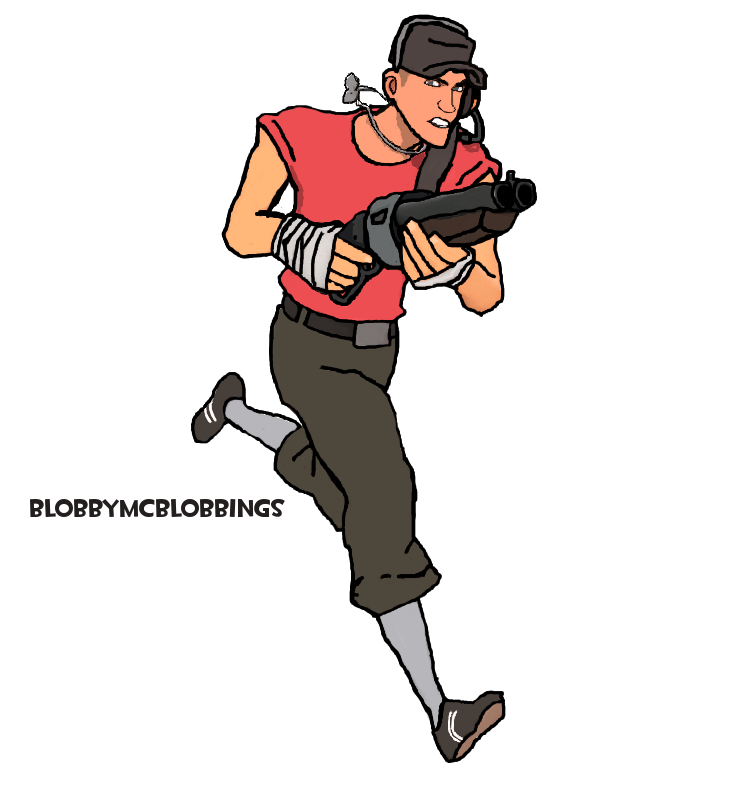 Team Fortress 2 Scout by blobbymcblobbings on DeviantArt