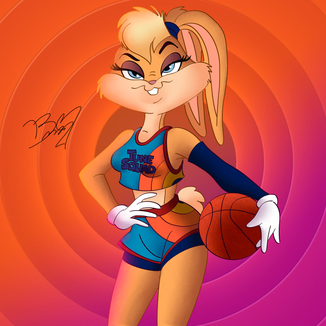 Lola Bunny by LOBODETINTA on DeviantArt