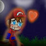 Mario x Rosalina beautiful night moment