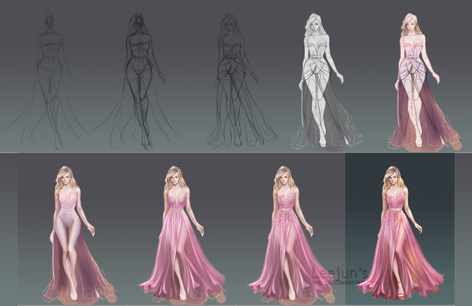 Dress_step by leejun35 on DeviantArt