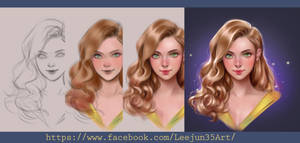How to paint: Hair tutorial