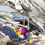 Wario dies in the Amagasaki Train wreck
