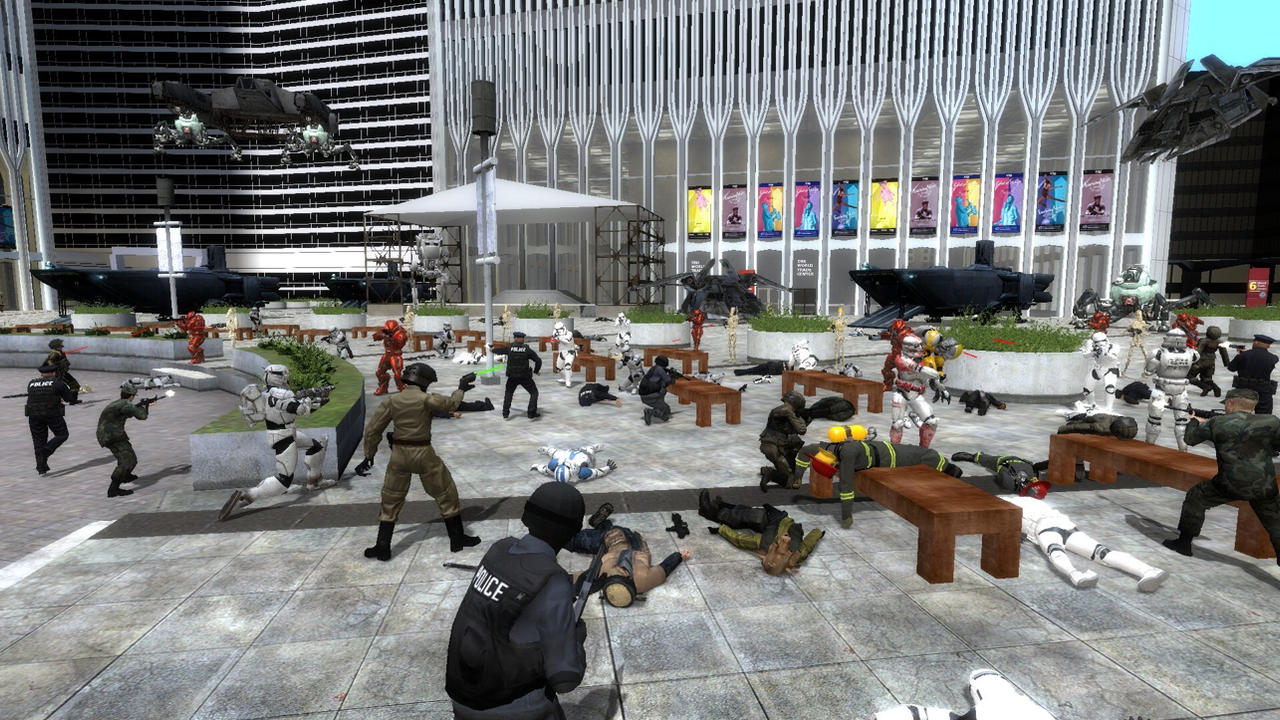 Retaking the Courtyard