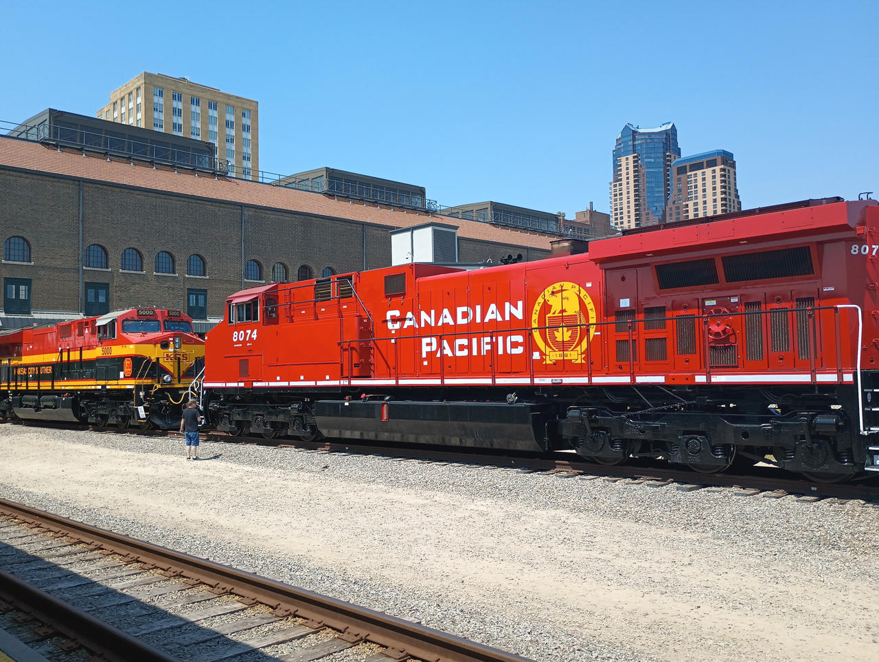 CP No. 8074 and KCS No. 5000 by Speedy446 on DeviantArt